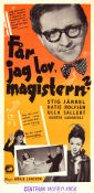 Får jag lov magistern! 1947 poster Stig Järrel Ulla Sallert Katie Rolfsen Börje Larsson Dans