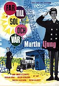 Far till sol och vår 1958 poster Martin Ljung Ann-Marie Gyllenspetz Resor