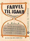 Farewell to Yesterday 1950 poster Sidney Blackmer John Larkin Kermit Murdock Joseph Kenas Dokumentärer