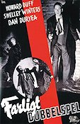 Farligt dubbelspel 1949 poster Howard Duff Shelley Winters