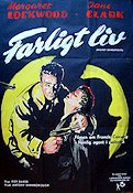 Farligt liv 1950 poster Margaret Lockwood Dane Clark