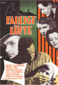 Farligt löfte 1955 poster Lena Nyman Herman Ahlsell Bengt Blomgren Inger Juel Håkan Bergström Barn