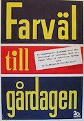 Farväl till gårdagen 1950 poster Krig