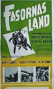Fasornas land 1958 poster Bruce Bennett Lon Chaney Jr