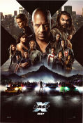 Fast X 2023 poster Vin Diese lMichelle Rodriguez Jason Statham Louis Leterrier Bilar och racing