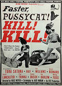 Faster Pussycat Kill Kill 1965 poster Lori Williams Russ Meyer