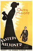 Fasters miljoner 1921 poster Owen Moore Vivia Ogden Victor Heerman