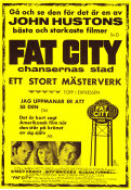 Fat City 1972 poster Stacy Keach Jeff Bridges Susan Tyrrell John Huston Boxning