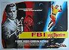 FBI jagt Phantom 1965 poster George Nader Barbara Nichols Agenter Poliser