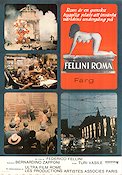 Fellini Roma 1972 poster Britta Barnes Peter Gonzales Falcon Fiona Florence Federico Fellini