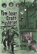 Fem löser grottmysteriet 1964 poster Enid Blyton