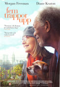 Fem trappor upp 2014 poster Diane Keaton Morgan Freeman Cynthia Nixon Richard Loncraine