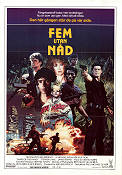 Fem utan nåd 1986 poster Stephen Lang James Remar Michael Carmine Paul Michael Glaser Gäng