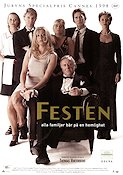 Festen 1998 poster Ulrich Thomsen Henning Moritzen Thomas Bo Larsen Thomas Vinterberg Danmark