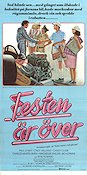 Festen är över 1979 poster Paul Le Mat Cindy Williams Bill Norton Bilar och racing