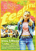 Festival 2001 poster Ebba Hultkvist Jesper Salén Martin Aliaga Karl Johan Larsson Blommor och växter