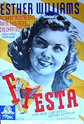 Fiesta 1947 poster Esther Williams Ricardo Montalban Akim Tamiroff Richard Thorpe Musikaler