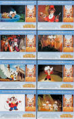 Fievel i vilda västern 1991 lobbykort Don Bluth Animerat