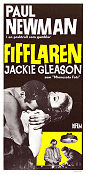 Fifflaren 1961 poster Paul Newman Jackie Gleason Piper Laurie Robert Rossen Sport Gambling