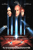 The Fifth Element 1997 poster Bruce Willis Gary Oldman Milla Jovovich Luc Besson