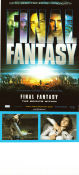 Final Fantasy 2001 poster Ming-Na Wen Alec Baldwin Steve Buscemi Hironobu Sakaguchi Animerat Asien