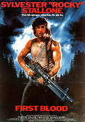 First Blood 1982 poster Sylvester Stallone Brian Dennehy Ted Kotcheff Affischkonstnär: Drew Struzan Hitta mer: Rambo