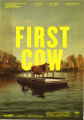 First Cow 2019 poster Alia Shawkat John Magaro Dylan Smith Kelly Reichardt