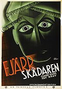 Fjärrskådaren 1935 poster Claude Rains Fay Wray Art Deco