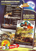 Flåklypa Grand Prix 1974 poster Ivo Caprino Animerat Norge Bilar och racing