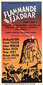 Flammande fjädrar 1952 poster Sterling Hayden Ray Enright