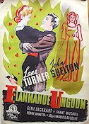 Flammande ungdom 1942 poster Lana Turner John Shelton