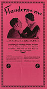 Flanderns ros 1927 poster Lillian Hall-Davis John Stuart Maurice Elvey
