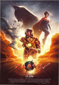 The Flash 2023 poster Ezra Miller Michael Keaton Sasha Calle Andy Muschietti Filmbolag: DC Comics