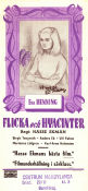 Flicka och hyacinter 1950 poster Eva Henning Anders Ek Birgit Tengroth Ulf Palme Hasse Ekman Konstaffischer Blommor och växter