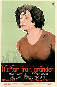 Flickan från gränden 1919 poster Alla Nazimova Charles Bryant Herbert Blaché