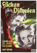 Flickan och djävulen 1944 poster Gunn Wållgren Hampe Faustman