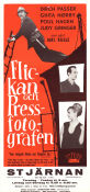 Flickan och pressfotografen 1963 poster Dirch Passer Ghita Nörby Judy Gringer Sven Methling Danmark