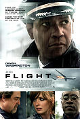 Flight 2012 poster Denzel Washington Don Cheadle Bruce Greenwood Robert Zemeckis Flyg