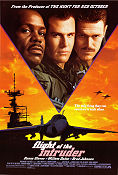 Flight of the Intruder 1991 poster Danny Glover Willem Dafoe John Milius Flyg