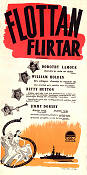 Flottan flirtar 1942 poster Dorothy Lamour Victor Schertzinger