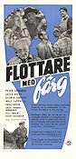 Flottare med färg 1952 poster Gösta Snoddas Nordgren Peter Lindgren Artur Rolén Dagmar Ebbesen Ragnar Frisk Kändisar