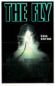 Flugan 1986 poster Jeff Goldblum Geena Davis David Cronenberg Insekter och spindlar