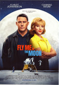 Fly Me to The Moon 2024 poster Scarlett Johansson Channing Tatum Woody Harrelson Greg Berlanti