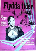 Flydda tider 1953 poster Gina Lollobrigida Vittorio De Sica