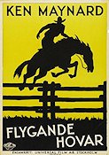 Flygande hovar 1930 poster Ken Maynard