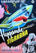 Flygande tigrarna 1942 poster John Wayne John Carroll Anna Lee David Miller Flyg