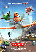 Flygplan 2013 poster Carlos Alazraqui Klay Hall Flyg Bilar och racing Animerat