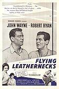 Flying Leathernecks 1952 poster John Wayne Robert Ryan