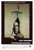 Flykten från Alcatraz 1979 poster Clint Eastwood Patrick McGoohan Roberts Blossom Don Siegel Poliser