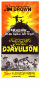 Flykten från Djävulsön 1973 poster Jim Brown Christopher George Richard Ely William Witney